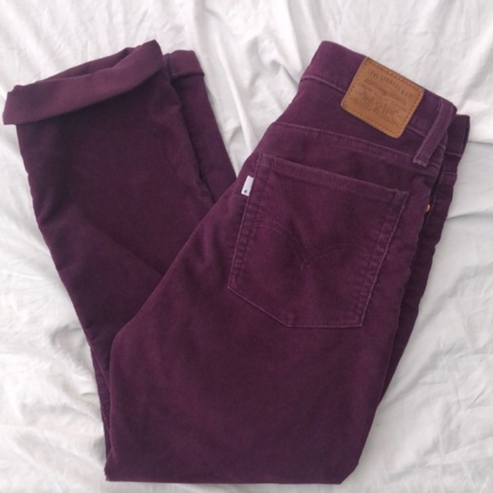 Purple Corduroy Levi’s